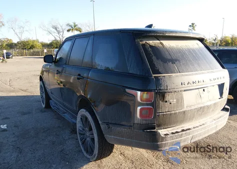 2020 Land Rover Range Rover Hse из США, поврежденный, VIN SALGS2RUXLA592766